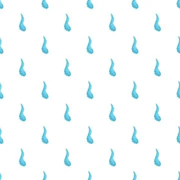 Blue wind swirl pattern on white background 스톡 일러스트