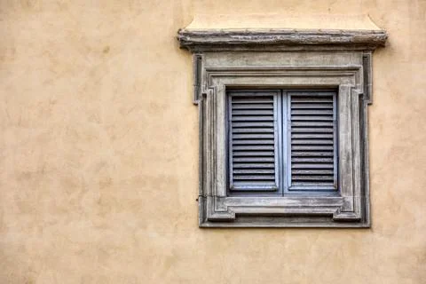 Blue Window of Florence Stock Photos