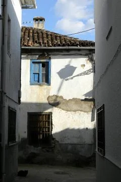 Blue Window Spain Foto stock