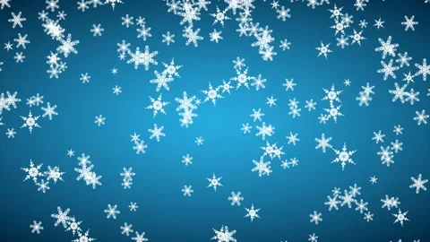 Blue winter background animation Stock Footage 135992676