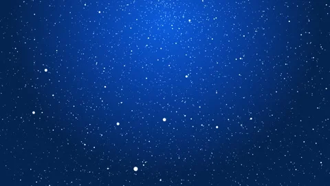 Blue winter background with falling snow particles Video stock 323326100