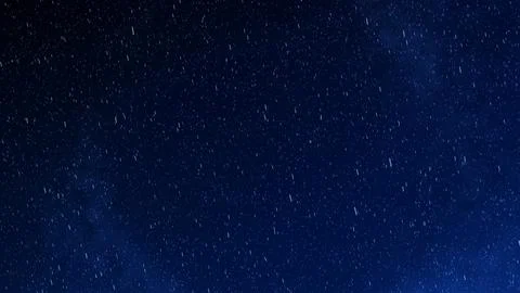 Blue winter background with falling snow and soft particles. Abstract frost.. Stock Illustration