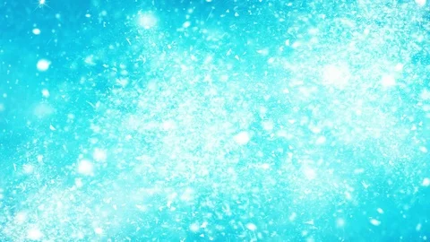 Blue Winter background, snowing animation Stock Footage 80924532