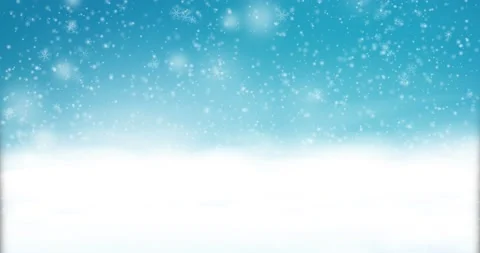 Blue winter background with snowstorm. Stock Footage 141816399