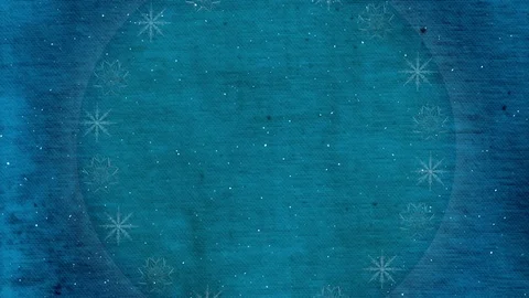 Blue Winter Holidays Grunge Loop Stock Footage 80893026