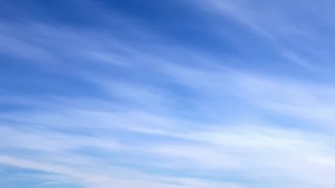 Blue winter sky with soft clouds timelapse #8 Stock Footage 223893996