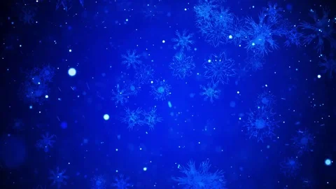 Blue Winter snowing background Stock-Footage 82123954