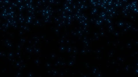 Blue Winter Sparkles Stock Footage 318106292