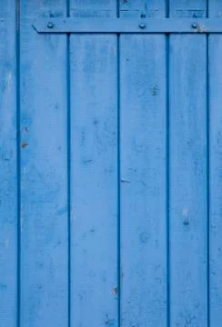 Blue wood background Stock Photos