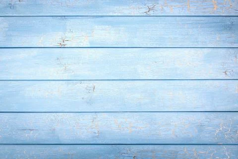 Blue wood background Stock Photos