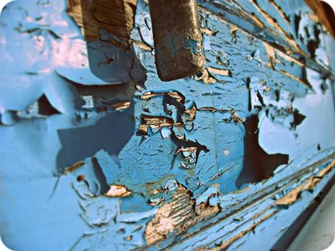 Blue wood 库存照片