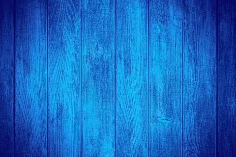 Blue wooden background Illustrazione stock