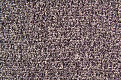 Blue woolen knitted texture as the background Stock Photos