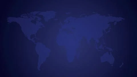 Blue world map 3D gradient background.Global business and technology vector.. 스톡 일러스트