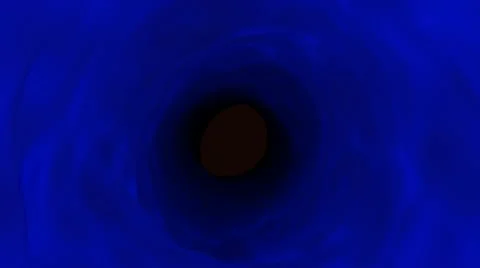 Blue Wormhole Stock Footage 21788542