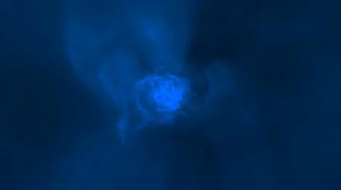 Blue wormhole vortex Video stock 10758602