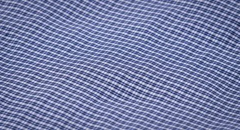 Blue Woven Textile Pattern Background 写真素材
