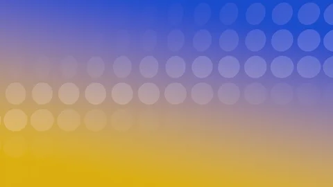 Blue-Yellow Background with rotating Discs Stock Footage 94355104