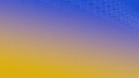 Blue-Yellow Background with rotating Tiles Stock Footage 93878637