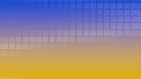 Blue-Yellow Background with rotating Tiles Stock Footage 93878644