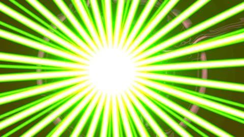 Blue Yellow Beam Flash Stockillustratie