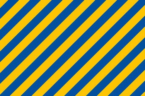 Blue yellow diagonal stripes pattern. Abstract background. Vector illustration. Stock Illustration