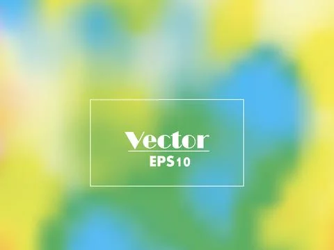 Blue-yellow gradient vector abstract background Stock Illustration