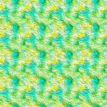 Blue yellow mixed wavy texture vertical align with marbling elements. Stock Illustration