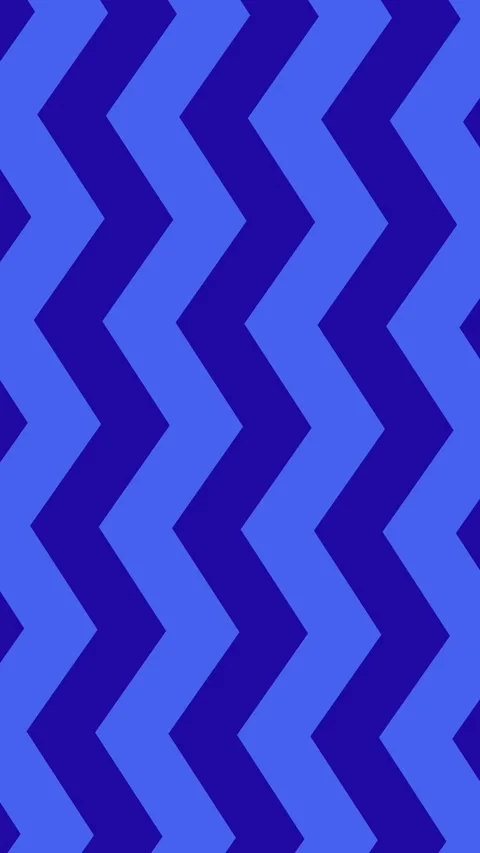 Blue Zig Zag Geometry Background Animation, Blue zig-zag patterns in a geometric Stock Footage 313087246