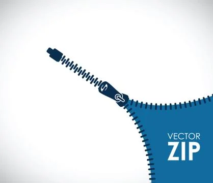 Blue zip background イラスト素材