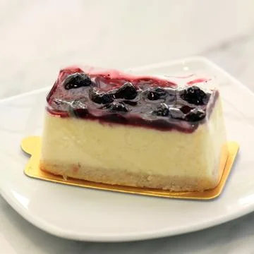 Blueberries cake Stock Photos