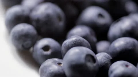 Blueberries Close up Stockbeeldmateriaal 22029189