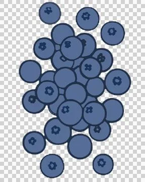 Blueberries Stock-Illustration