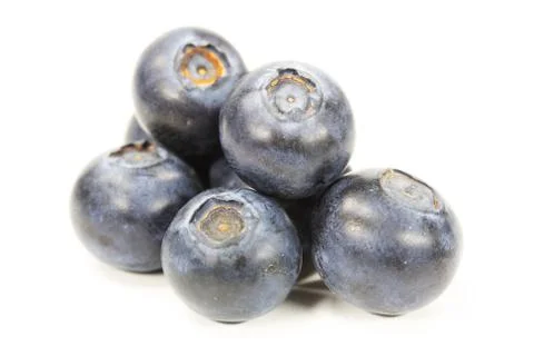 Blueberries isolated Stock Photos