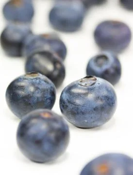 Blueberries isolated Stock Photos