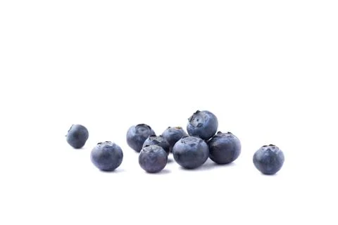 Blueberries isolated Stock Photos