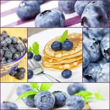 Blueberries Stock Photos