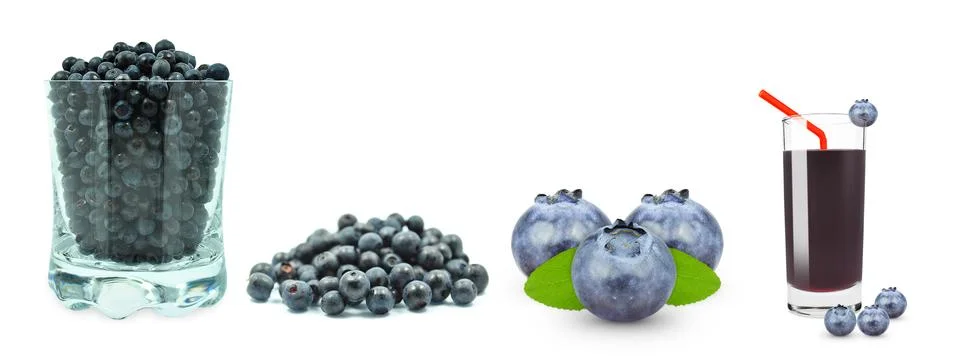 Blueberries Stock Photos