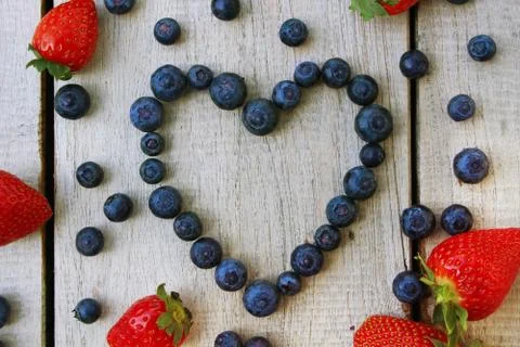 Blueberries Foto stock