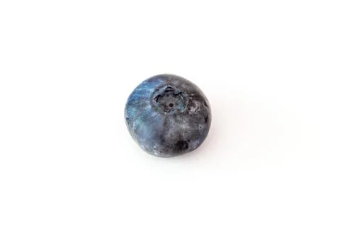 Blueberries on white background. Stock Photos