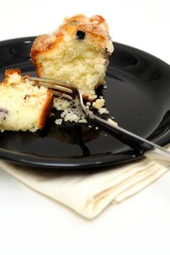 Blueberry cake Stockfoto's