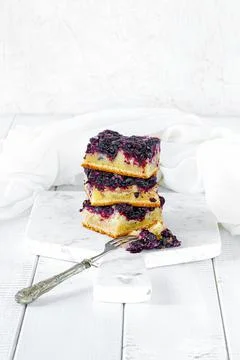 Blueberry cake Фото