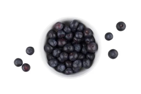 Blueberry in ceramic Stock Photos