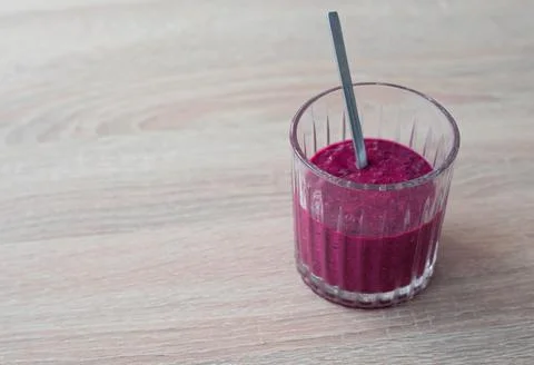 Blueberry coctail Stock Photos