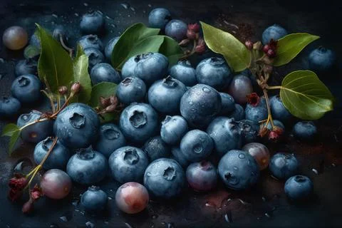 Blueberry ,fruit, Stock Photos