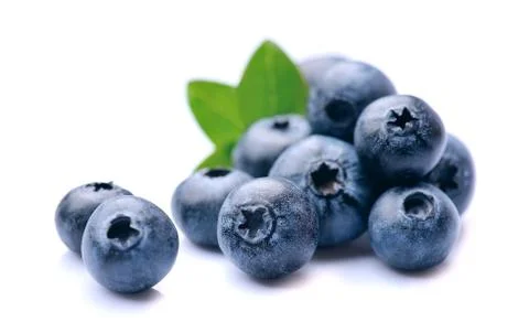 Blueberry macro Foto stock