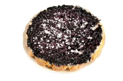 Blueberry pie Foto stock