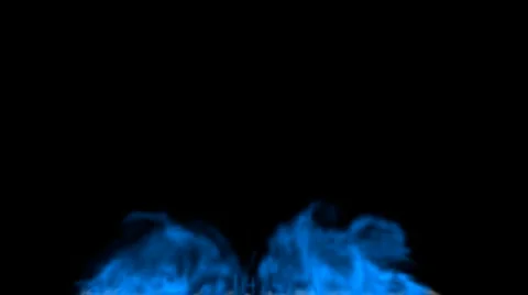 Bluefire simulation Video stock 890941