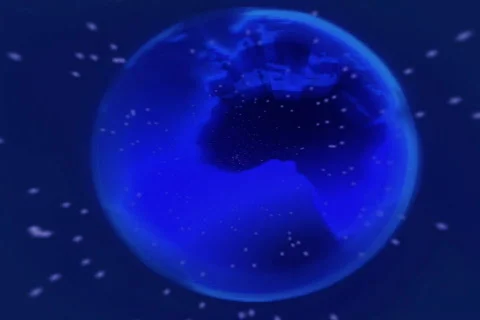 BlueGlobeB 15 2997 Stock Footage 607027