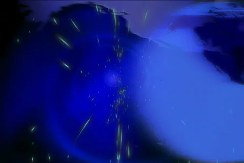 BlueGlobeC 15 2997 Stock Footage 607033